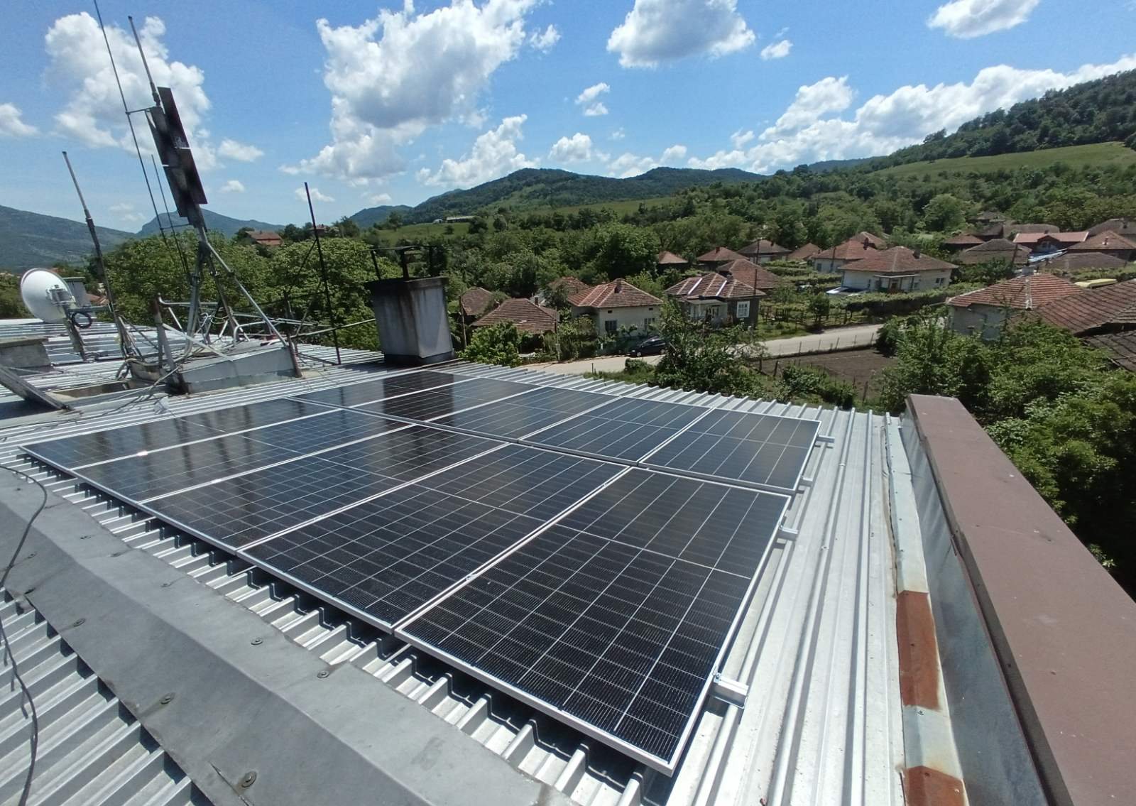 Solar system 15.3 kWp — Rooftop photovoltaic power plant – Chuprene municipality, the village of Chuprene, Vidin (photo 5)